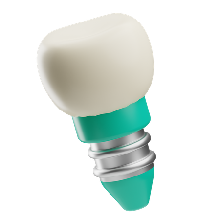 Implante dental  3D Icon