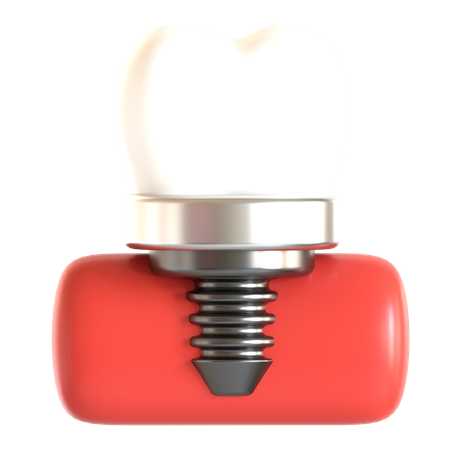 Implante dental  3D Icon