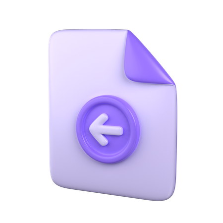 Import File  3D Icon