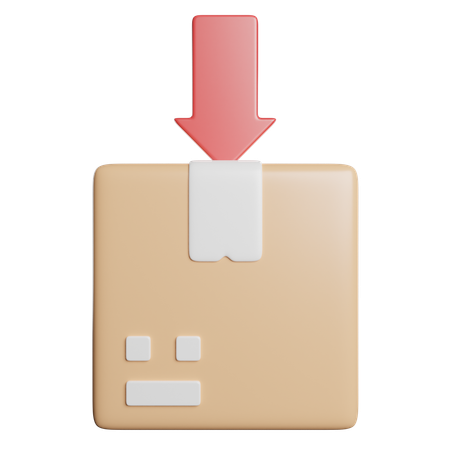 Import Package  3D Icon