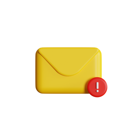 Important Mail  3D Icon