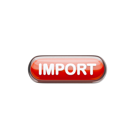 Importer  3D Icon