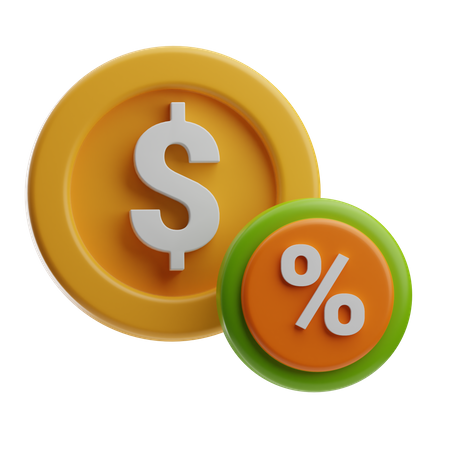 Imposto  3D Icon