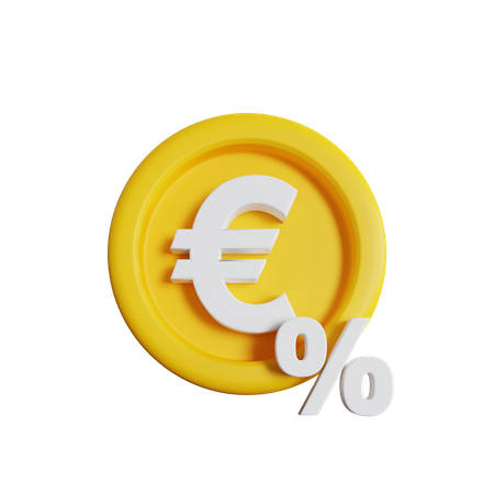Imposto sobre dinheiro  3D Icon