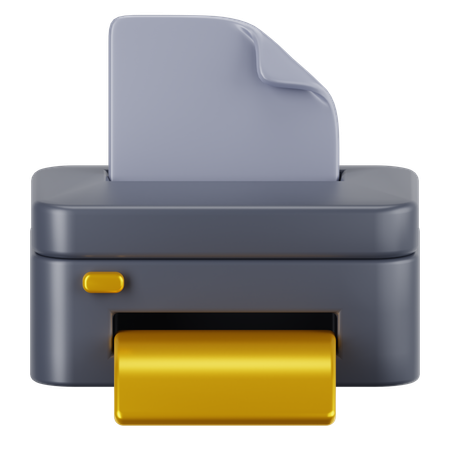 Impresora  3D Icon