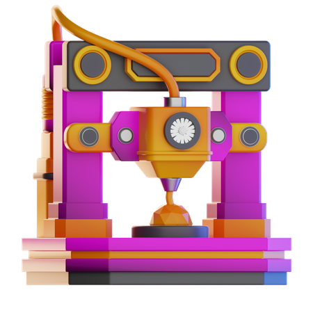 Impresora 3d  3D Icon