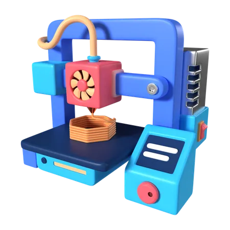 Impresora 3d fdm  3D Icon