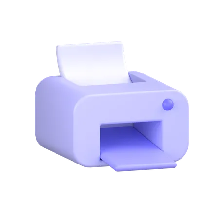 Impresora  3D Icon