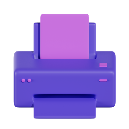 Impresora  3D Icon