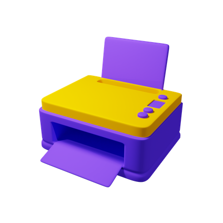 Impresora  3D Icon