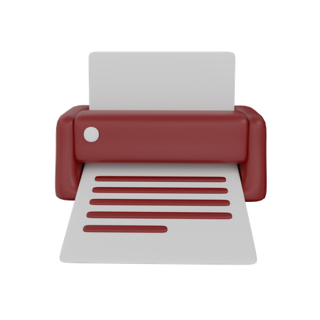 Impresora  3D Icon