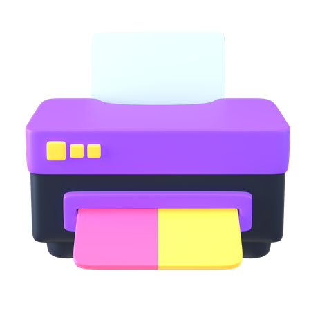 Impresora  3D Icon