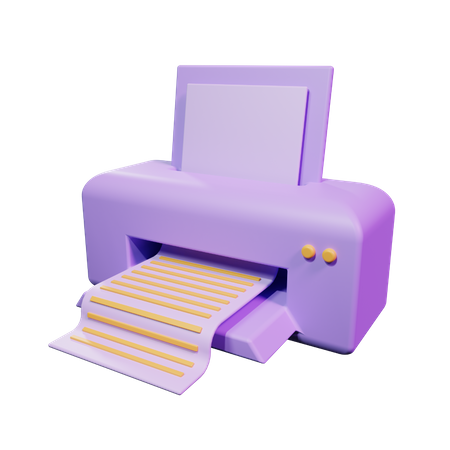 Impresora  3D Icon