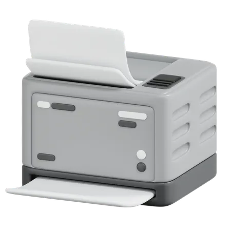 Impresora laser  3D Icon