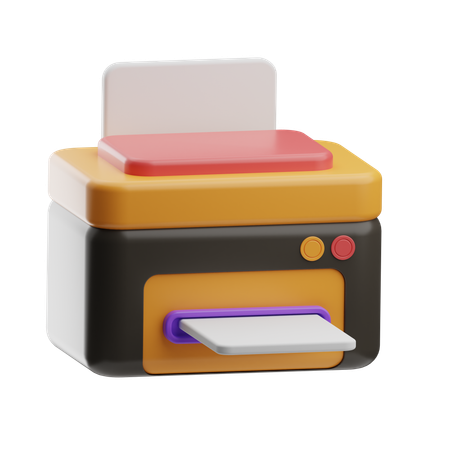 Maquina impresora  3D Icon