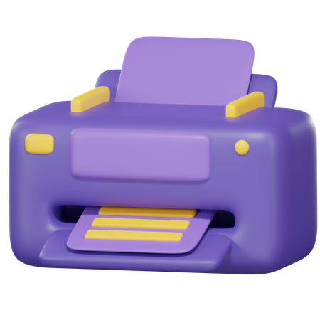 Maquina impresora  3D Icon