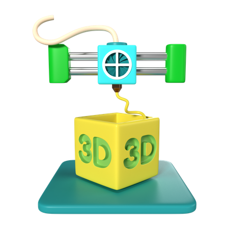 Imprimindo Texto 3D  3D Icon