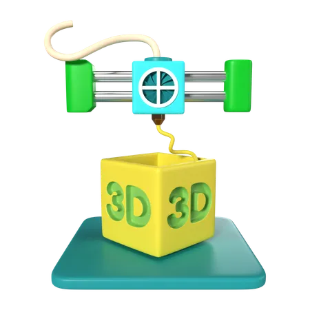 Imprimindo Texto 3D  3D Icon