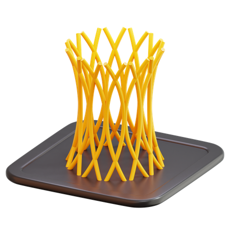 Impression de structure géométrique abstraite  3D Icon