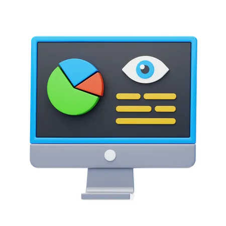 Impression Rate  3D Icon