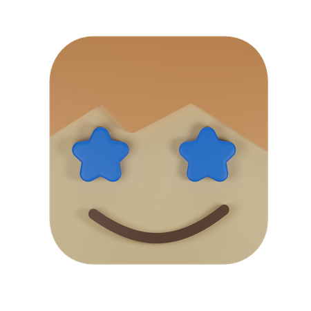 Estrela atingida  3D Emoji