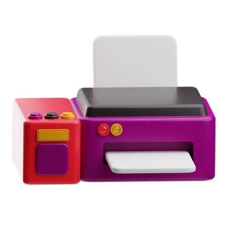 Impressora  3D Icon