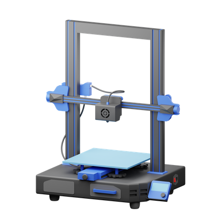 Impressora 3d  3D Illustration