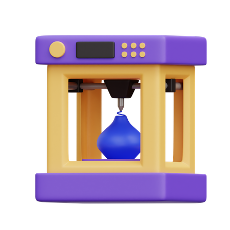 Impressora 3d  3D Icon