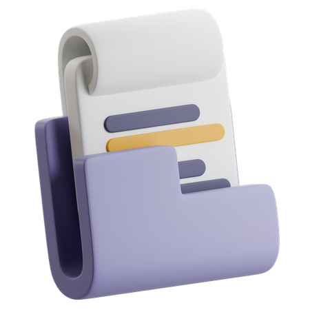 Impressora de recibos  3D Icon