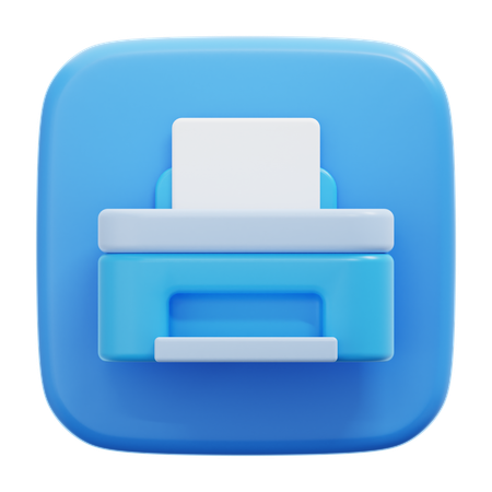 Imprimante  3D Icon