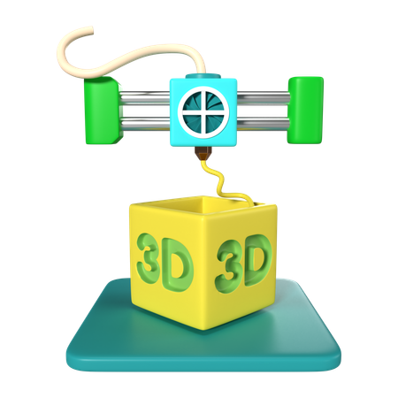 Impresión de texto 3D  3D Icon