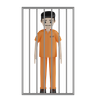 criminal in jail 3d images