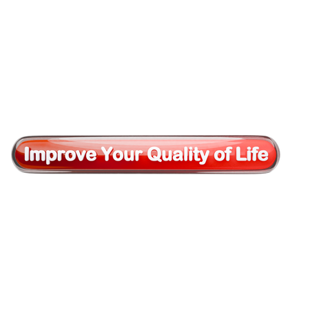 Improve Your Quality Of Life  3D Icon