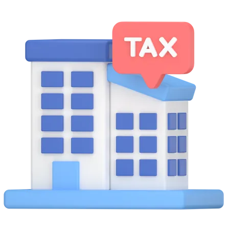Impuesto corporativo  3D Icon