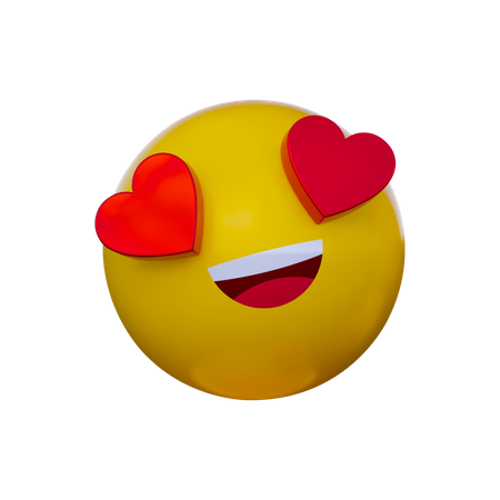 In Love  3D Emoji