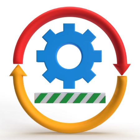 In progress  3D Icon