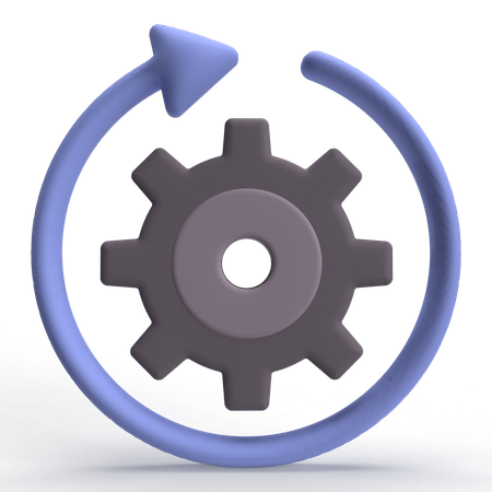 In Progress  3D Icon