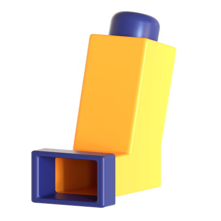 Inalador  3D Icon