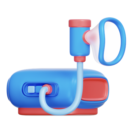 Inalador  3D Icon