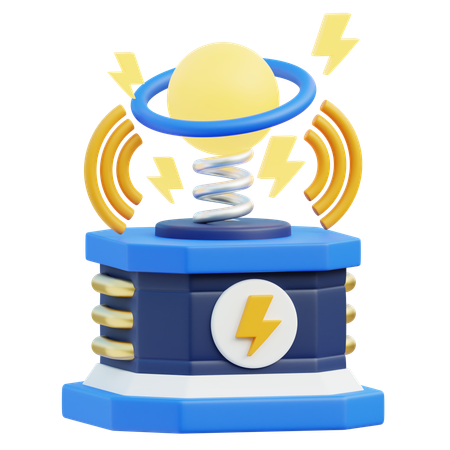 Eléctrico inalámbrico  3D Icon