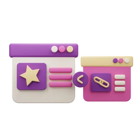 Inbound Link  3D Icon