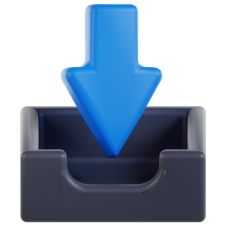 Inbox  3D Icon