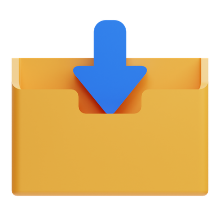 Inbox  3D Icon