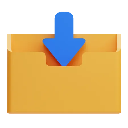 Inbox  3D Icon