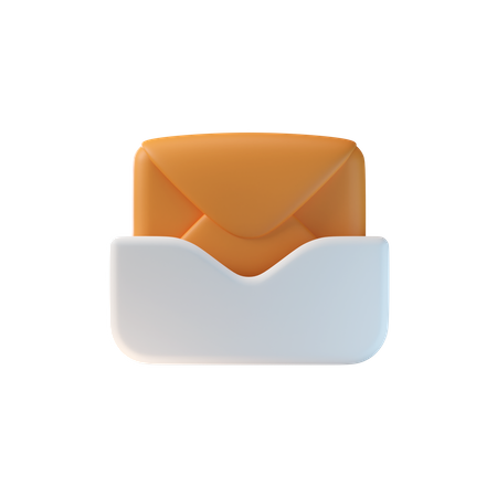 Inbox  3D Icon