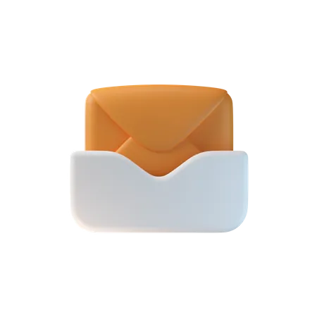 Inbox  3D Icon