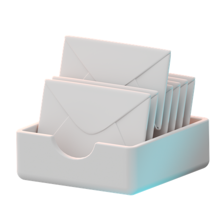 Inbox  3D Icon