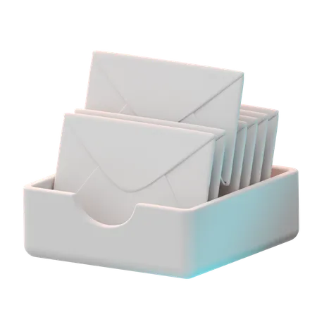 Inbox  3D Icon