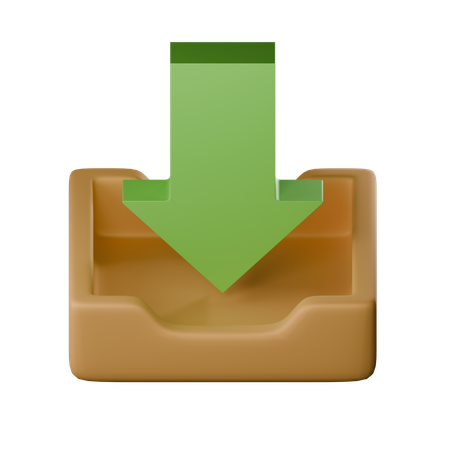 Inbox  3D Icon