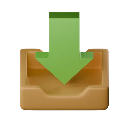 Inbox  3D Icon